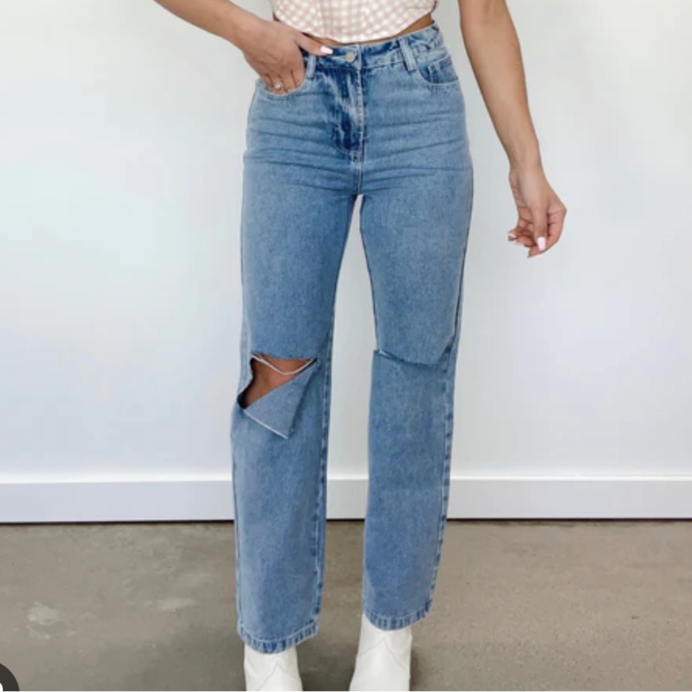 Lane201 high rise jeans